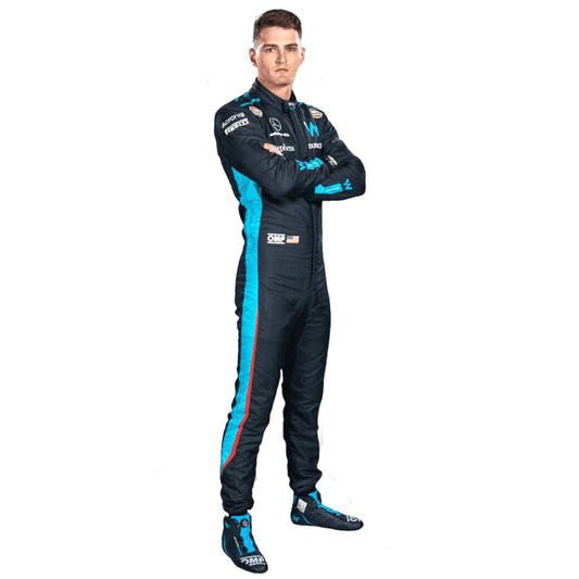 2023 Logan Sargeant Race Suit F1 Williams Printed Racing Suit