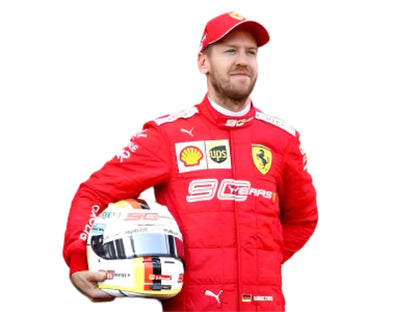 Sebastian Vettel Ferrari 2019 Kart Race Suit - My Racing Suits