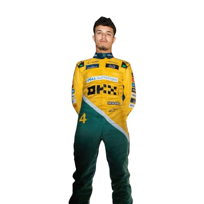 Lando Norris 2024 New Monaco Gp McLaren F1 Kart Race Suit - My Racing Suits