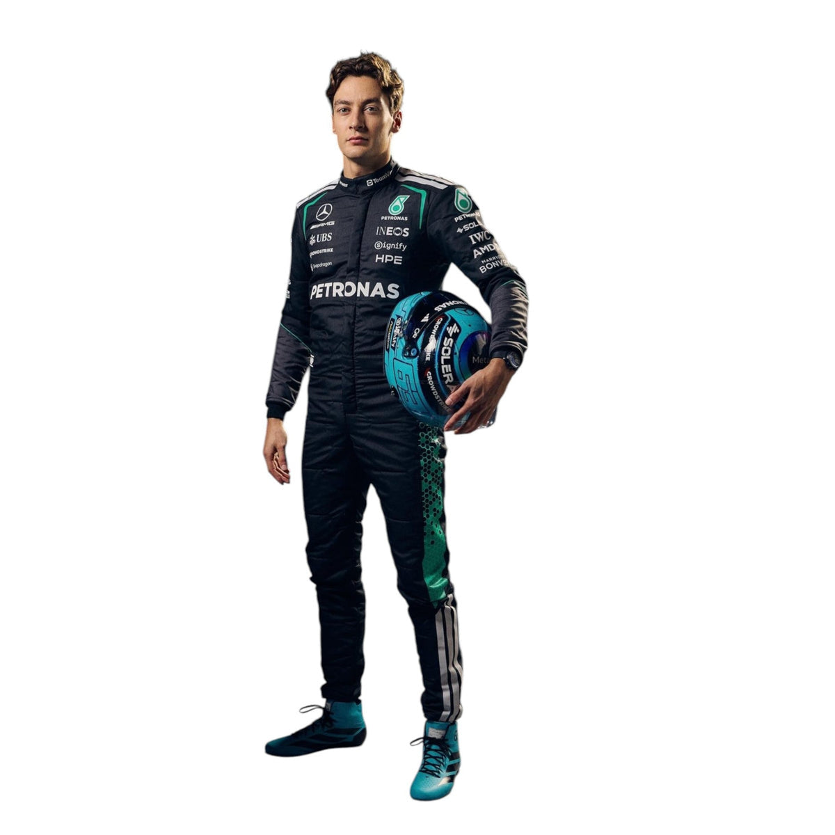 George Russell 2026 Mercedes F1 Suit