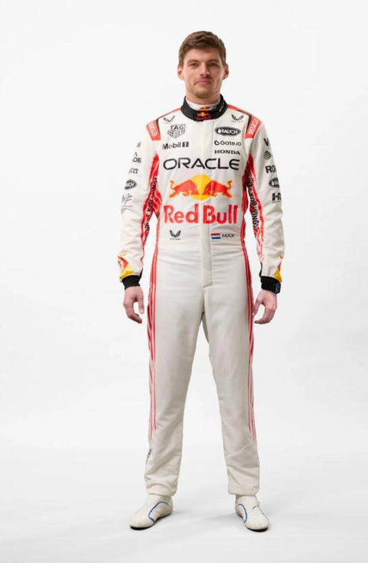 Max Verstappen 2025 Red Bull Japan GP Race Suit – Limited Edition Printed Replica