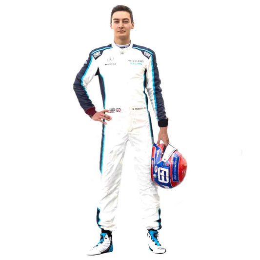 George Russell 2021 William Racing Go-Kart printed Suit